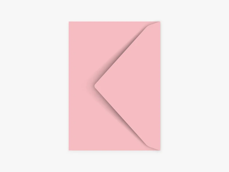 Umschlag / Soft Pink