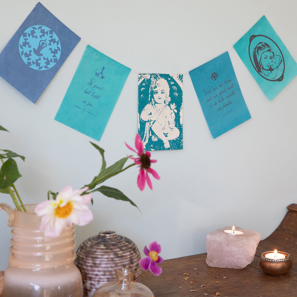 Wishing flags | Together | Greeting Card