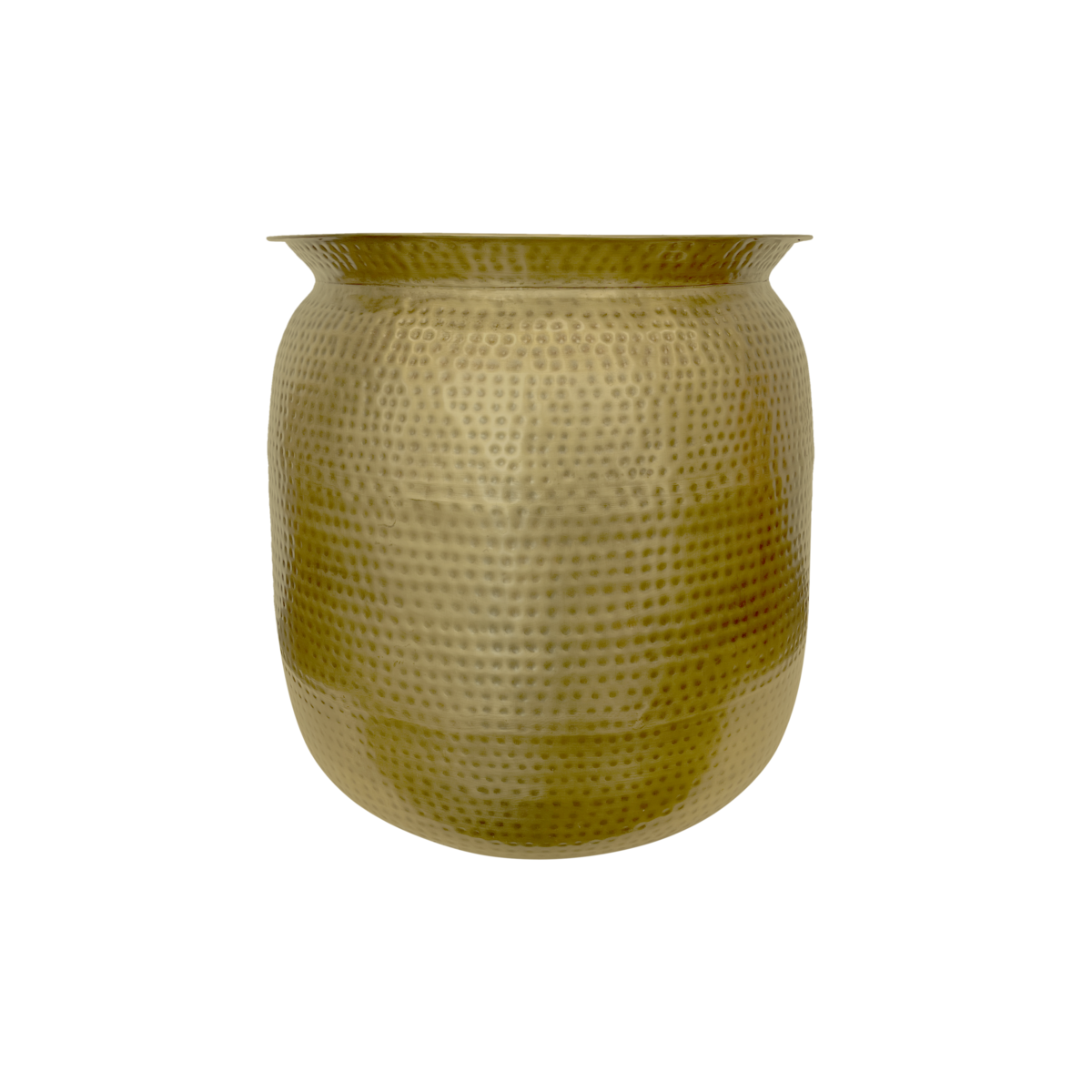 Gold metal table Ø 61 x 60 h cm