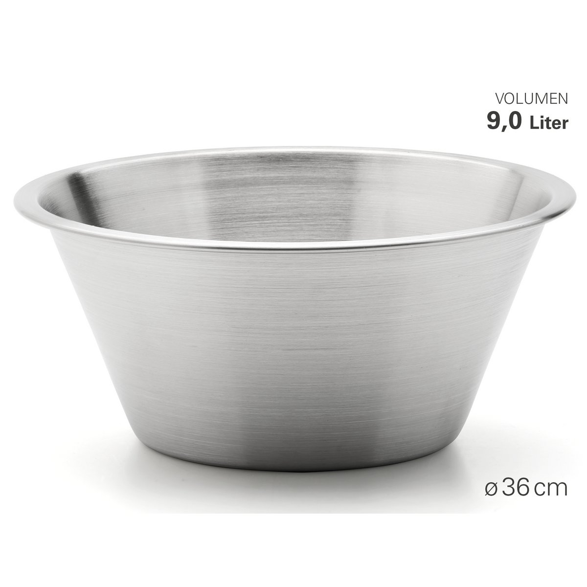 Kitchen bowl "Gastro +" made of stainless steel - Ø 36 cm