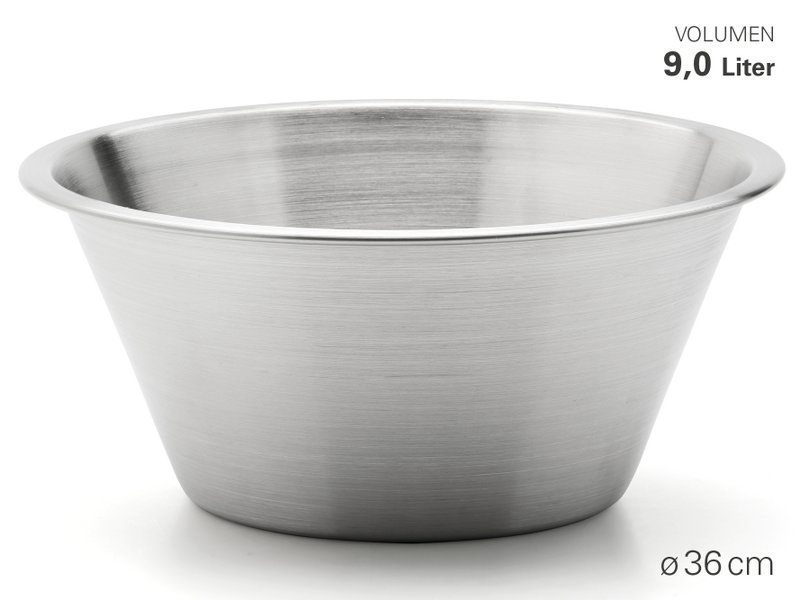 Kitchen bowl "Gastro +" made of stainless steel - Ø 36 cm