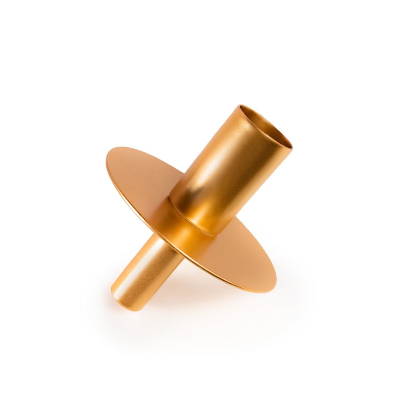 Gouden kaarsenhouder