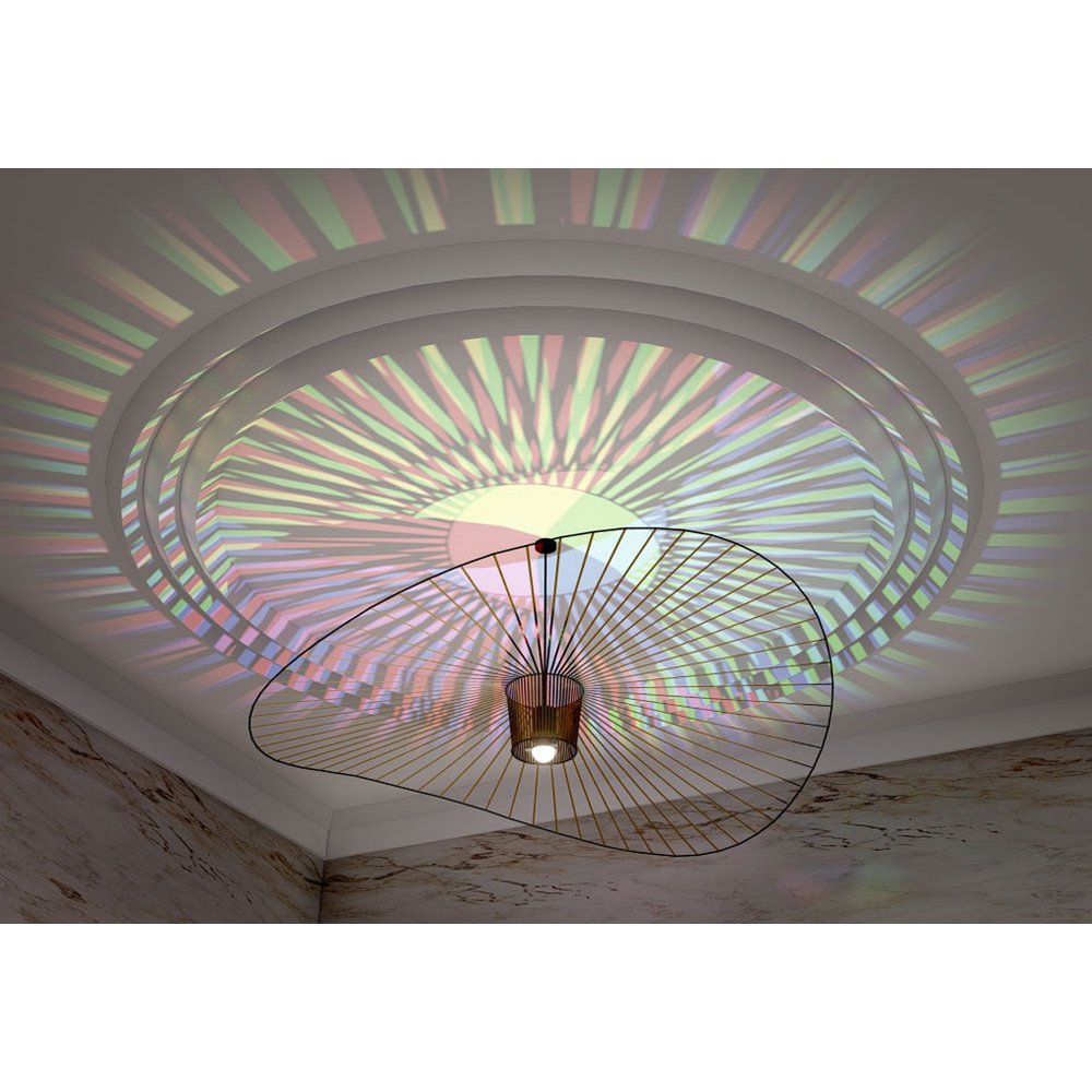 CMYK-Lampe 1: wirft farbige Schatten