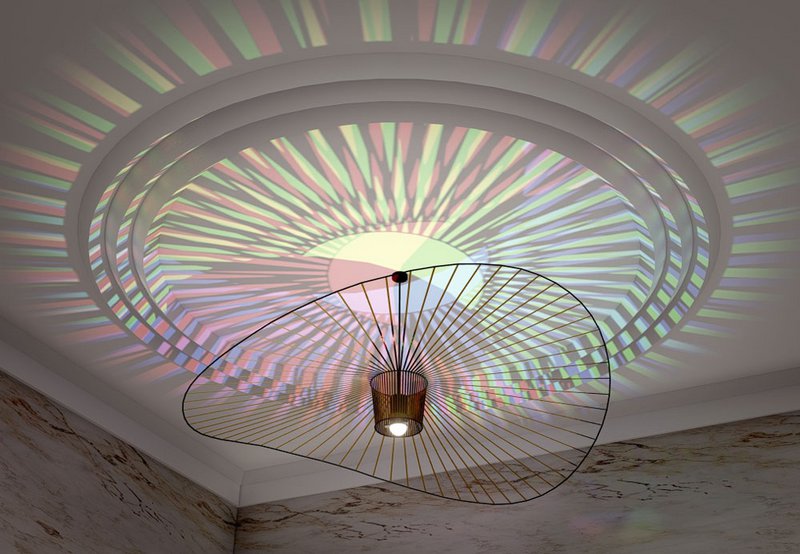 Lampadina CMYK 1: elimina le ombre colorate