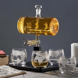 Whisky Decanter Set Schip