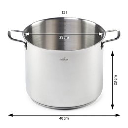 Pour & Cook Casserole with glass lid - 24x12 cm