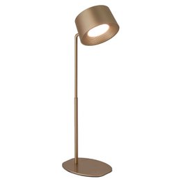 Schreibtischlampe Design LED auf Batterie weiß, mit Wandmontage