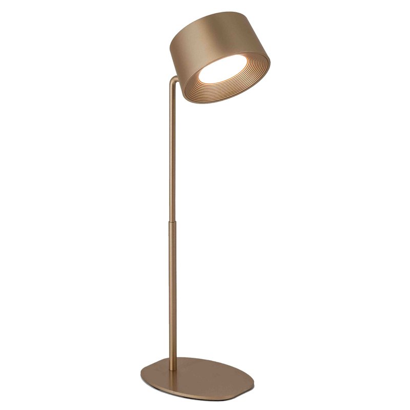 Schreibtischlampe Design LED auf Batterie weiß, mit Wandmontage
