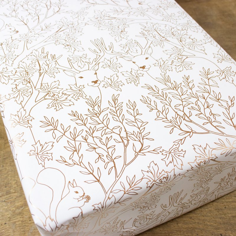 Inpakpapier Deep Forest