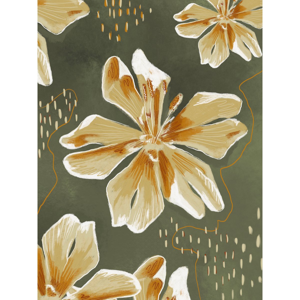'Gibraltar Campion' Art Print