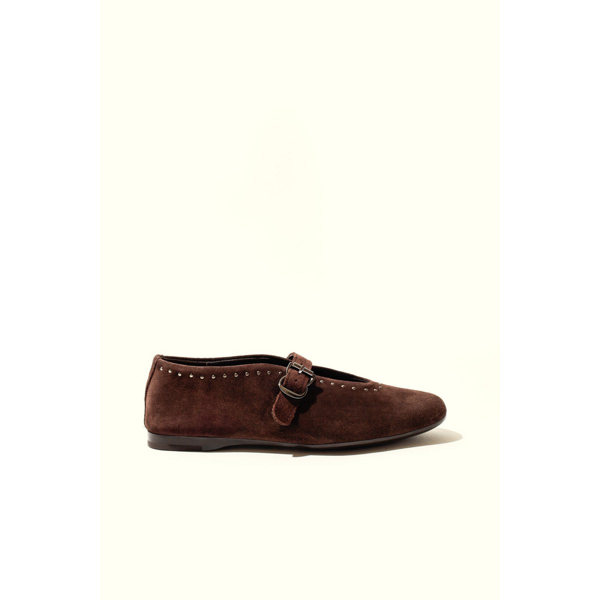 MERCHE CHOCOLATE – Ballerinas mit Nieten