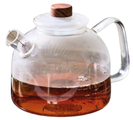 1,8L glas tekande - induktionskompatibel