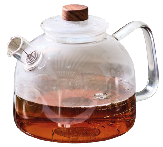 1,8L glas tekande - induktionskompatibel
