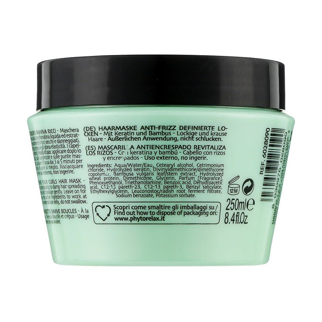 Lockige Anti-Frizz-Haarmaske für lockiges Haar – 250 ml