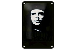 Tin Sign Retro 12x18cm Revolution Che Guevara Cuba Decoration
