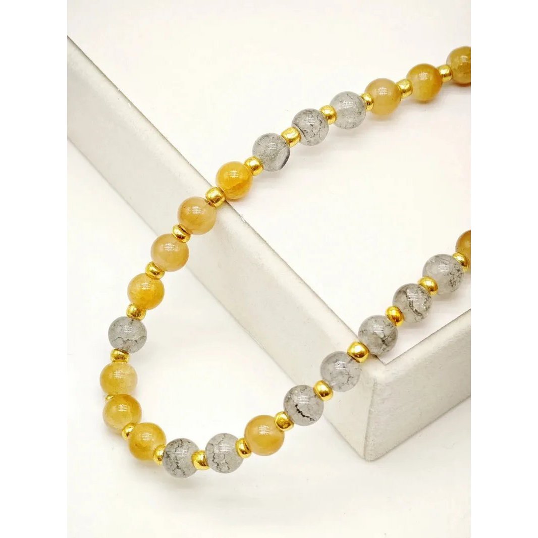 Collier sautoir fantaisie pierre