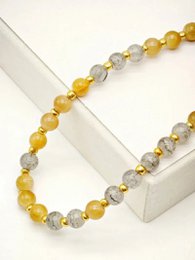 Collier sautoir fantaisie pierre
