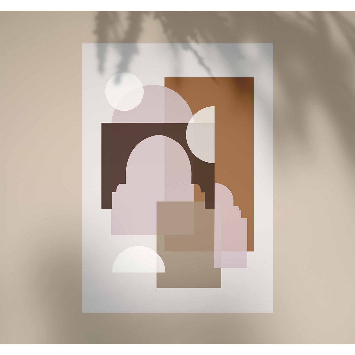 A3 Poster - Marrakech - Beige