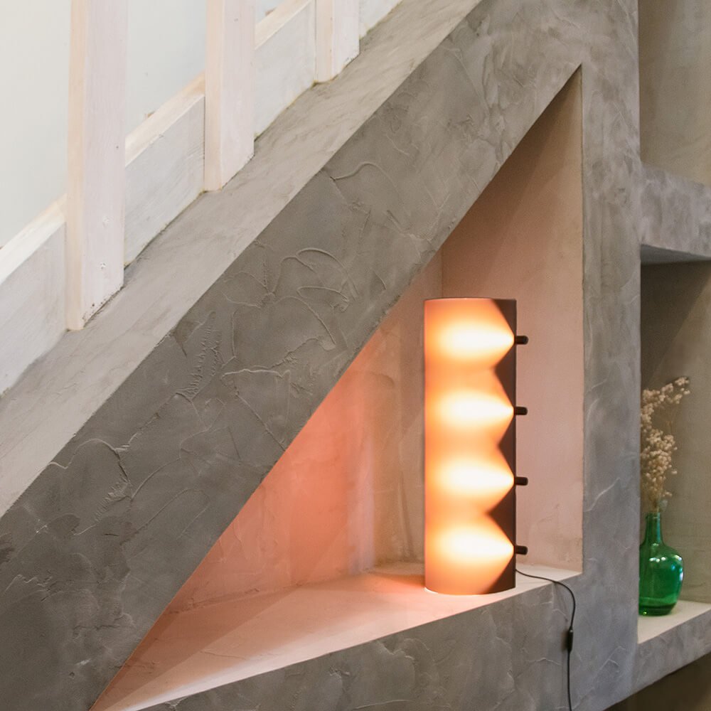 CCL 4 Design lamp - Chocolate Brown - Heeej.nl! by Studio Ilse Bouwens