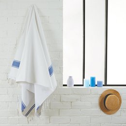 Terry Cyclades Fouta - Strand og Hammam håndklæde