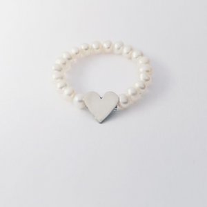 Parel Hart Ring