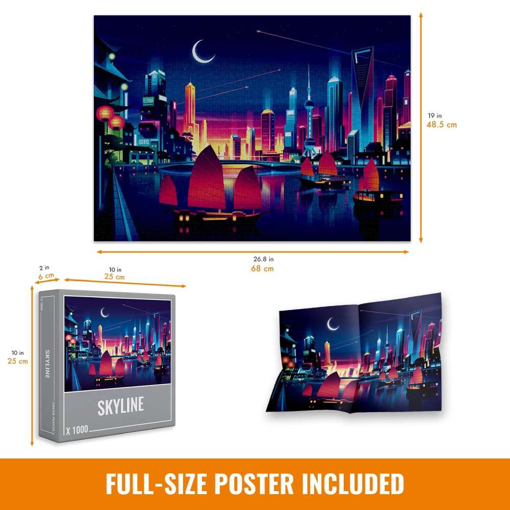 Skyline Jigsaw Puzzle (1000 pieces)