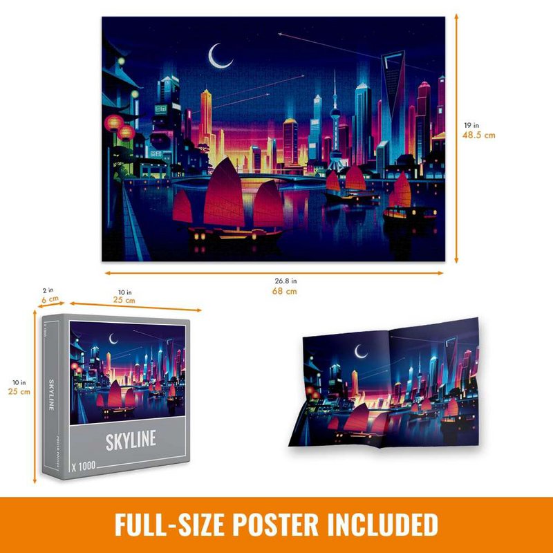 Skyline Jigsaw Puzzle (1000 pieces)