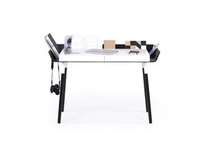 Black My Writing Desk in Birch