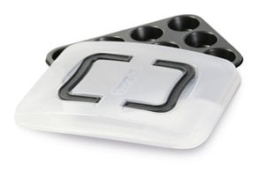Bake Away - Muffin tin with lid 12 pieces