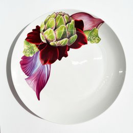 Botanical Wonders - Set of 4 dinner plates