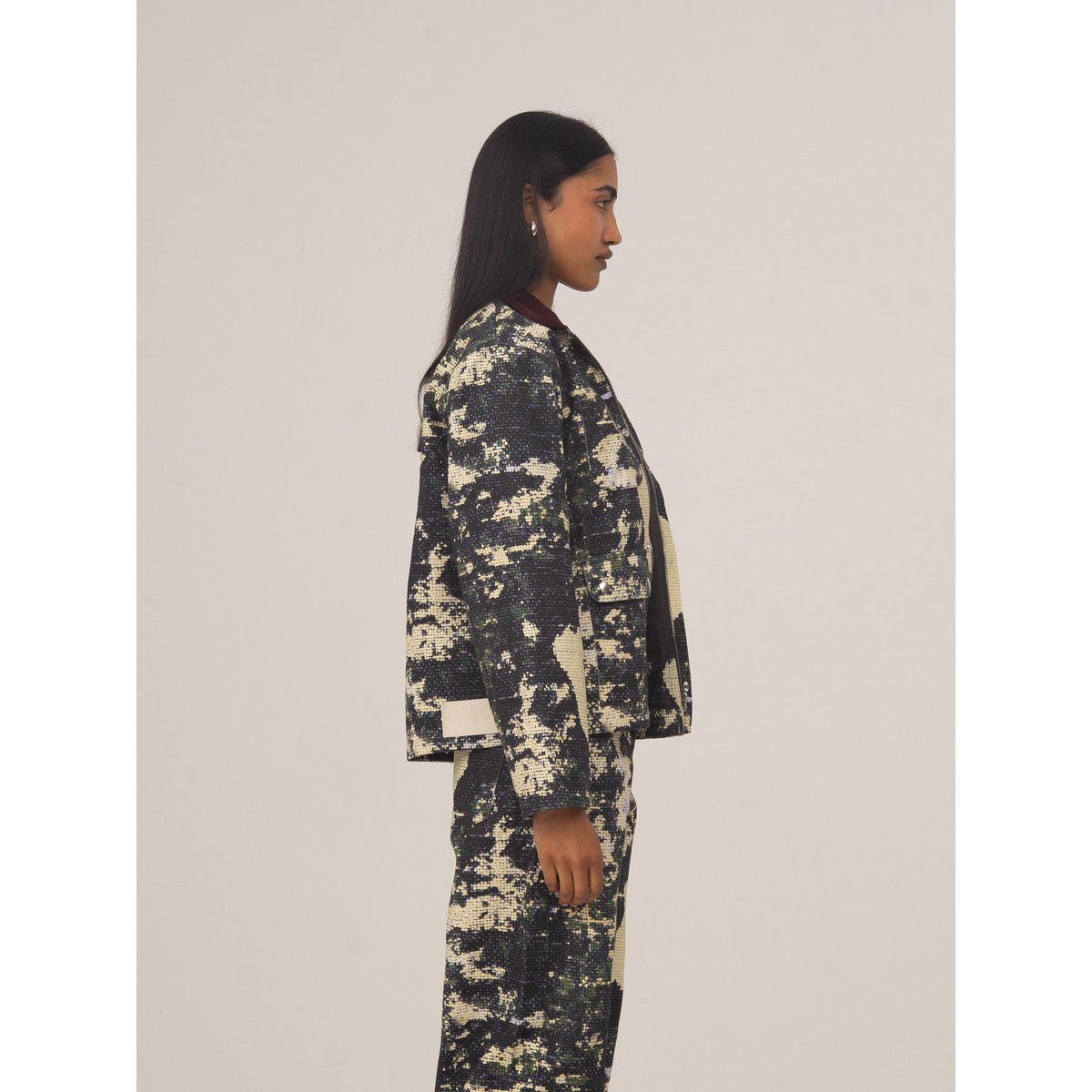 Carolina Bird Print Jacket