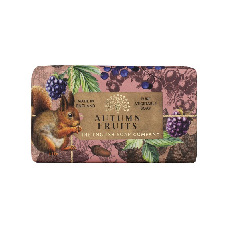 ENGLISH SOAP C° 190g zeep - Autumn Fruits