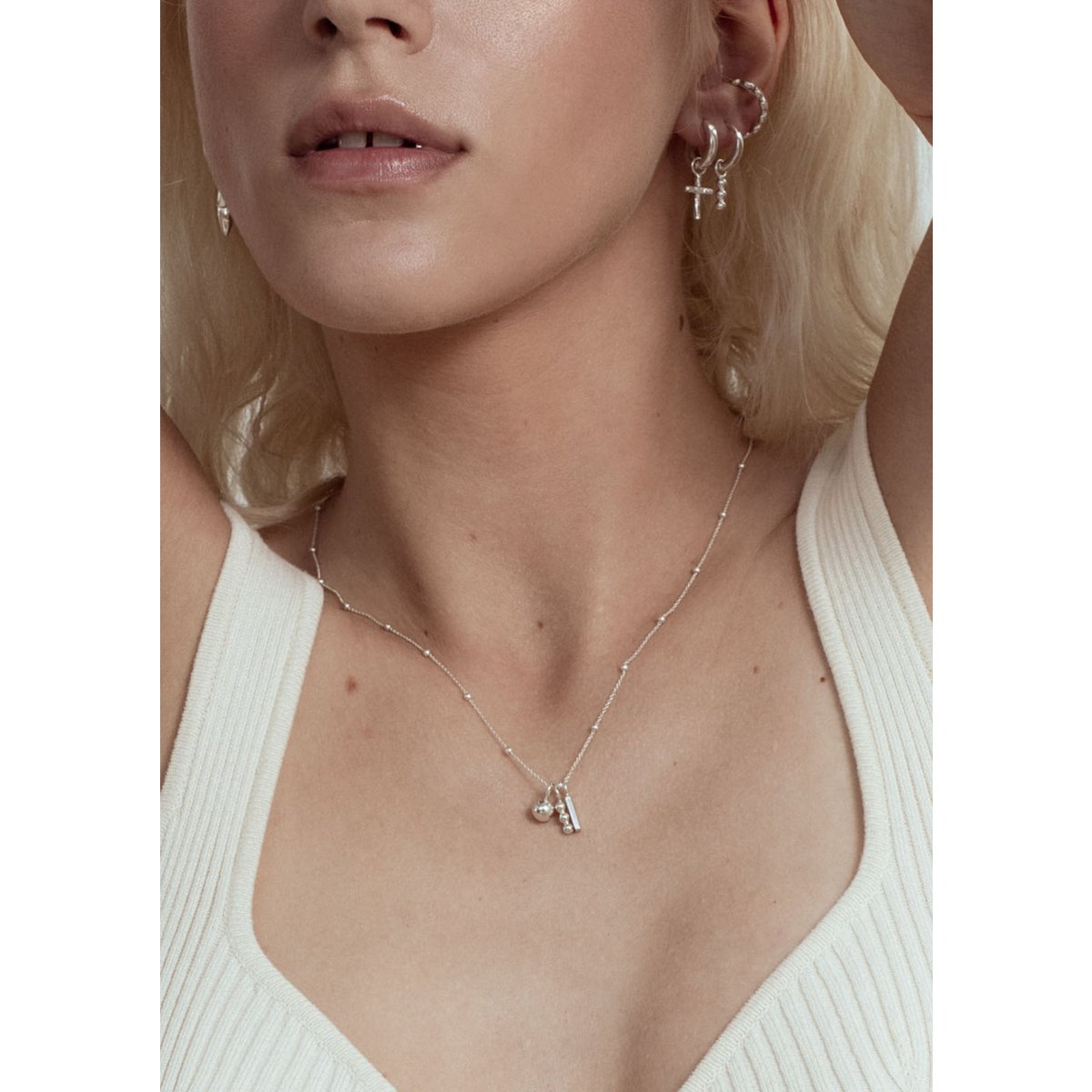 Destinations Necklace Silver