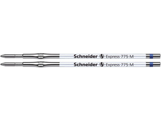 Refill Schneider Express 775 M blue on blister, 2 pcs.