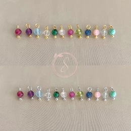 Birthstone Armbånd - Sølv (kan bestilles pr. måned)
