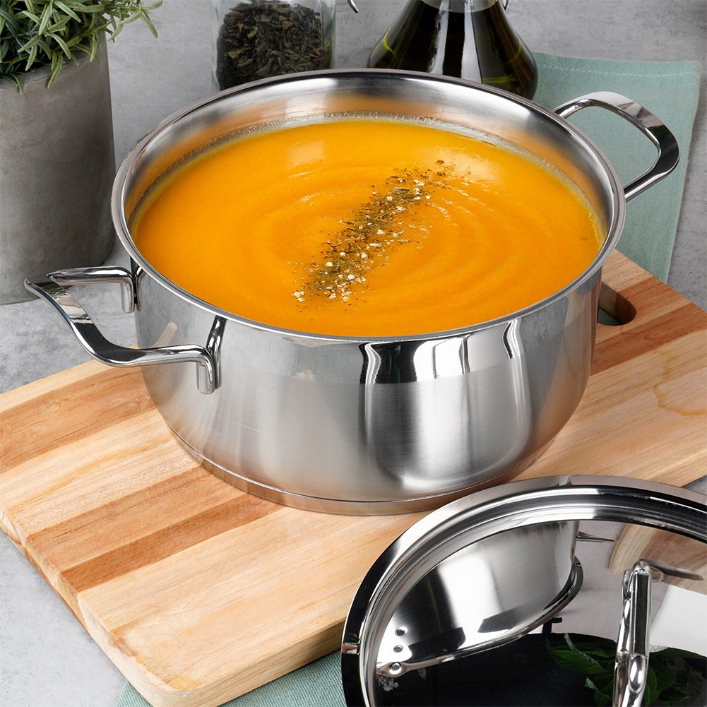 Pot Steel with Lid ANETT 20 cm, 3 l