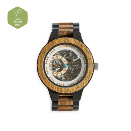 The Hemlock - Handmade Vegan Mechanical Wood Watch
