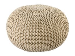 Pouf outdoor ø55cm Sitzpouf Terrasse Pool Garten