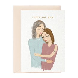 Ich liebe dich, Mama-Grußkarte