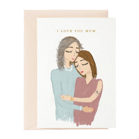 Ich liebe dich, Mama-Grußkarte
