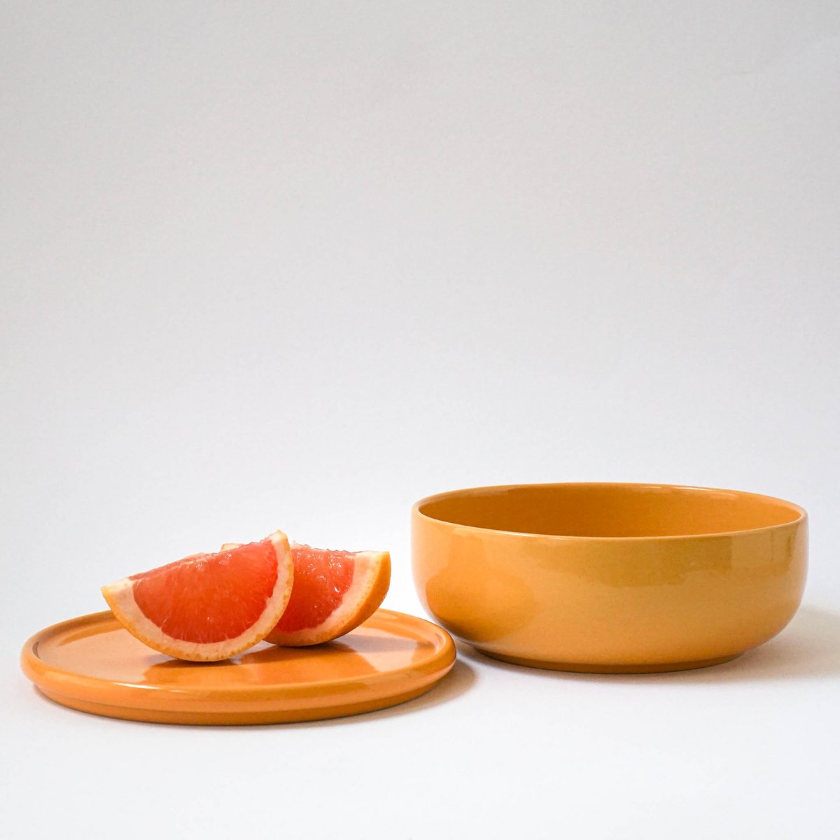 Miska 16 cm Malwa - żółta - 600 ml