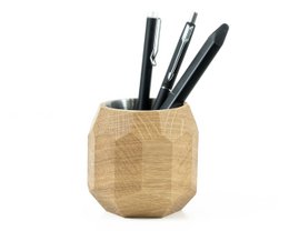 Porte-stylo géométrique