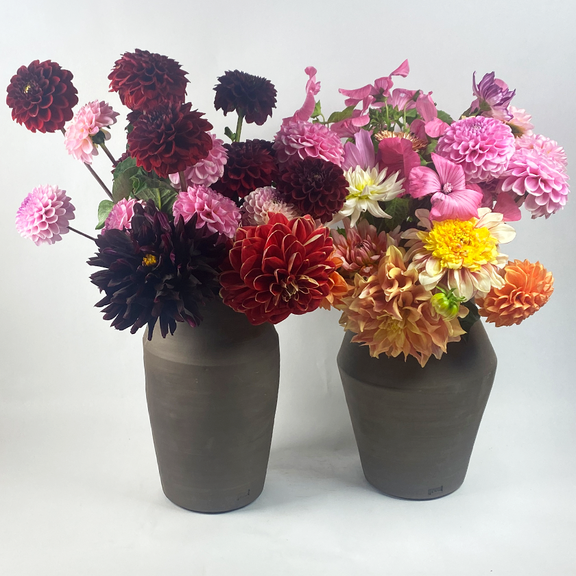 Waimea Vase Naked | Ceramic | Plant pot |wabi sabi | Clay | handmade | dutch design