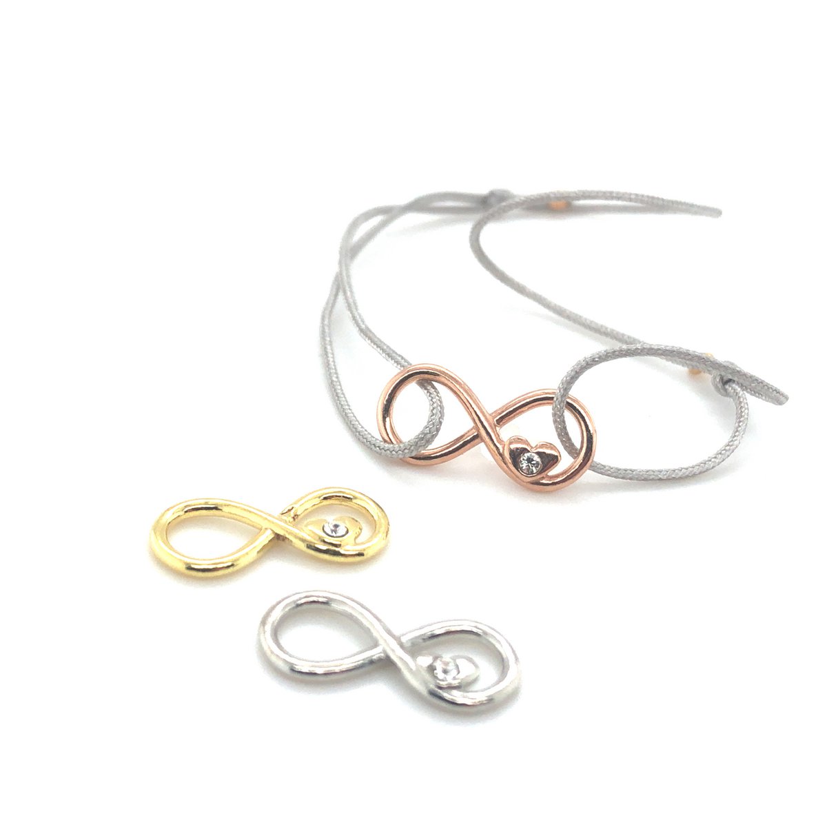 Bracciale Infinity Herz Argento Sterling 925