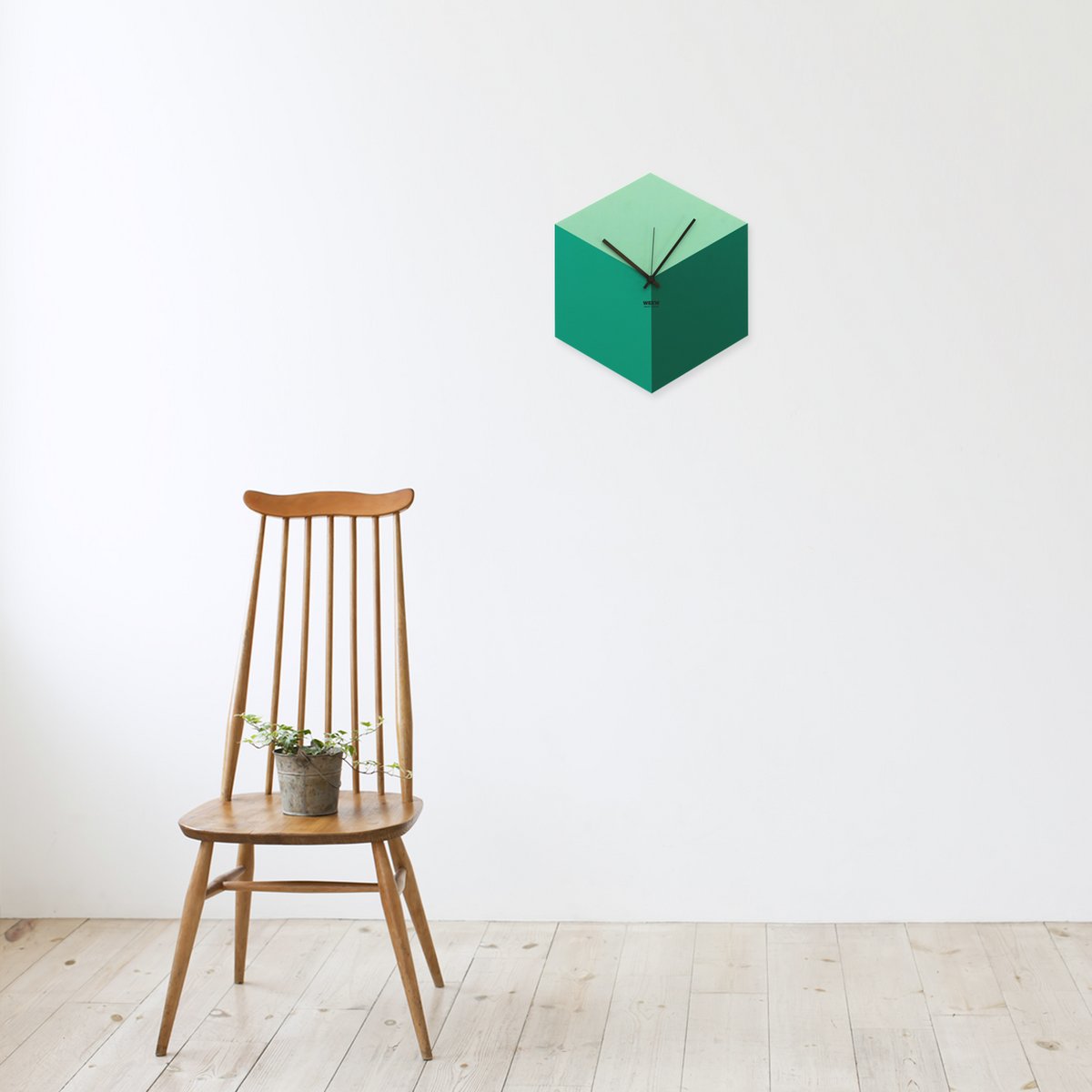 Horloge Timeshape Verte