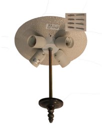 Plafón de techo con pantalla Tiffany diámetro 40cm Serie Hexa LG242200