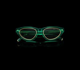 Walton & Mortimer nr. 21 “Enkeproducenten” Poison Green Limited Edition solbriller