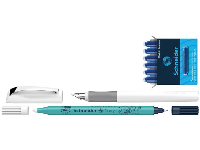 Vulpen Schneider Ceod Classic conjunto blanco en blister