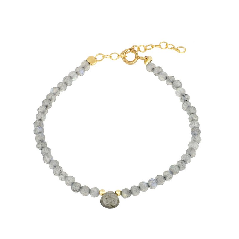 LABRADORITA DROP Armband