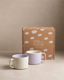 Breeze Party In/Out Stoneware Duo Set Mug 450ml Lilac